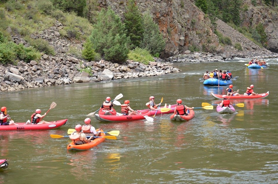 If you want to explore the Colorado rivers at your own pace, the duckie float is the best choice.