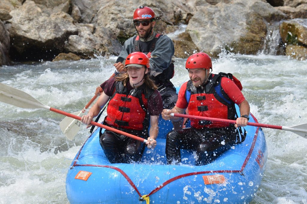 Rafting River Colorado