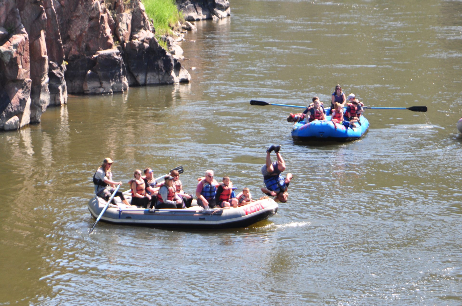 There is something special in trying water rafting in Colorado for the first time