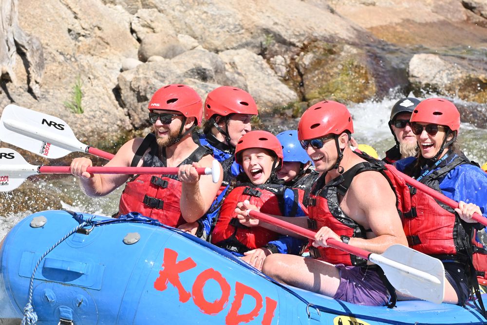 Family Rafting Colorado