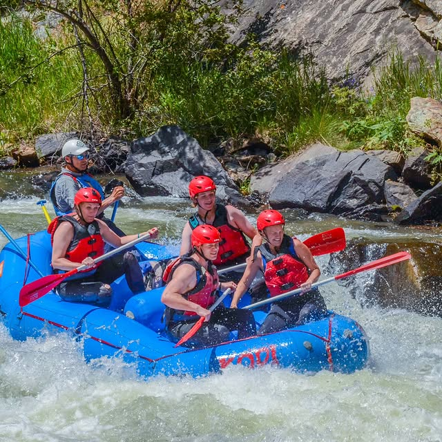 Class III and above real rapids